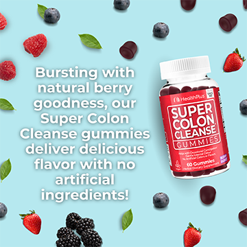 Super Colon Cleanse Gummies - 60 Gummies - Berry Burst