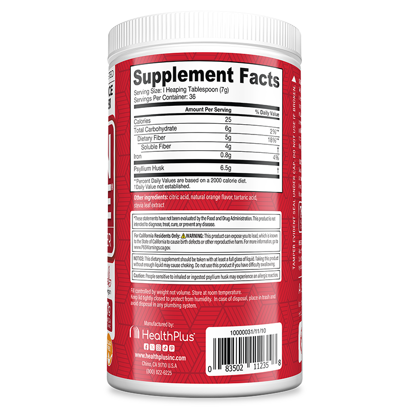 Colon Cleanse® Flavors Orange 9 oz. Powder