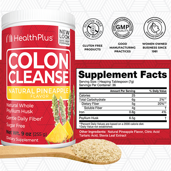Colon Cleanse® Flavors Pineapple 9 oz. Powder