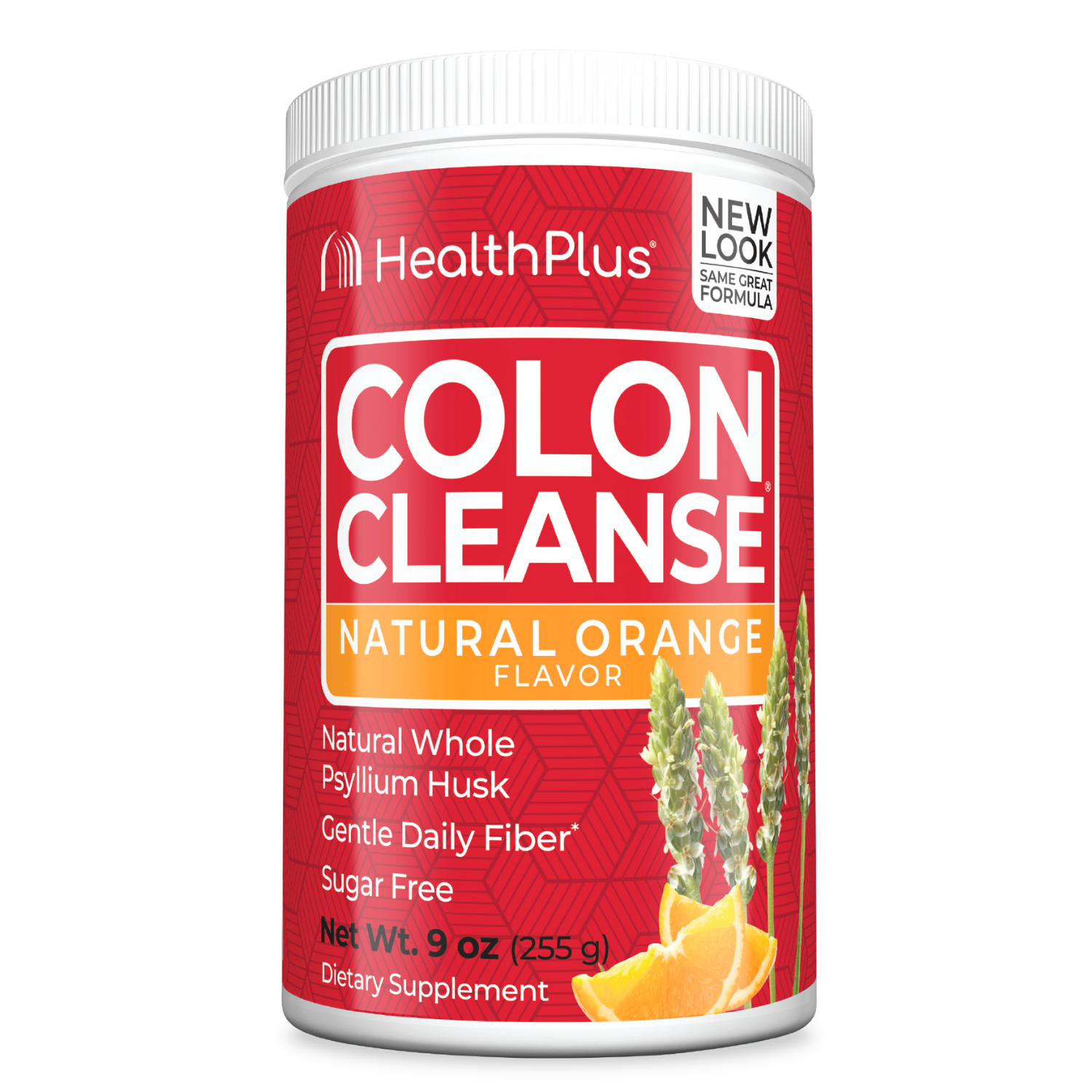 Colon Cleanse® Flavors Orange 9 oz. Powder - Health Plus - Health Plus Inc