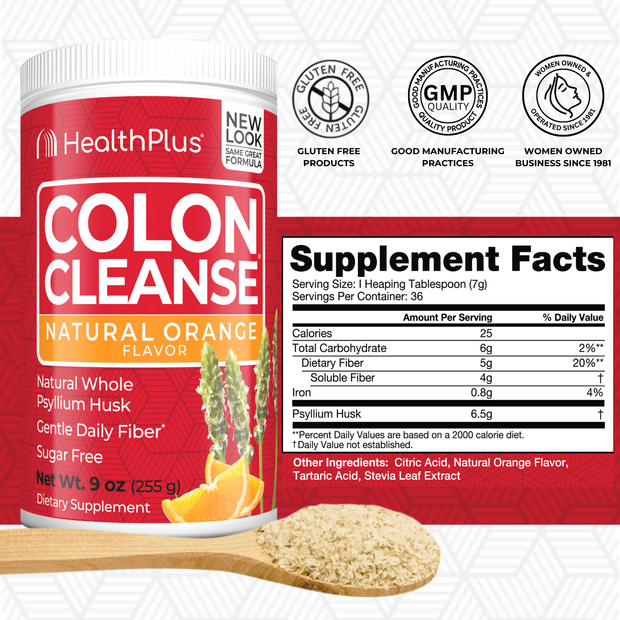 Colon Cleanse® Flavors Orange 9 oz. Powder