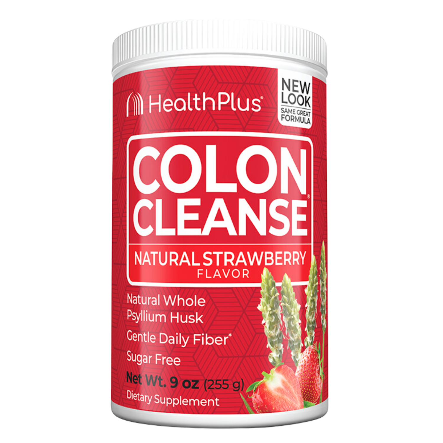 Colon Cleanse® Flavors Strawberry 9 oz. powder - Health Plus Inc