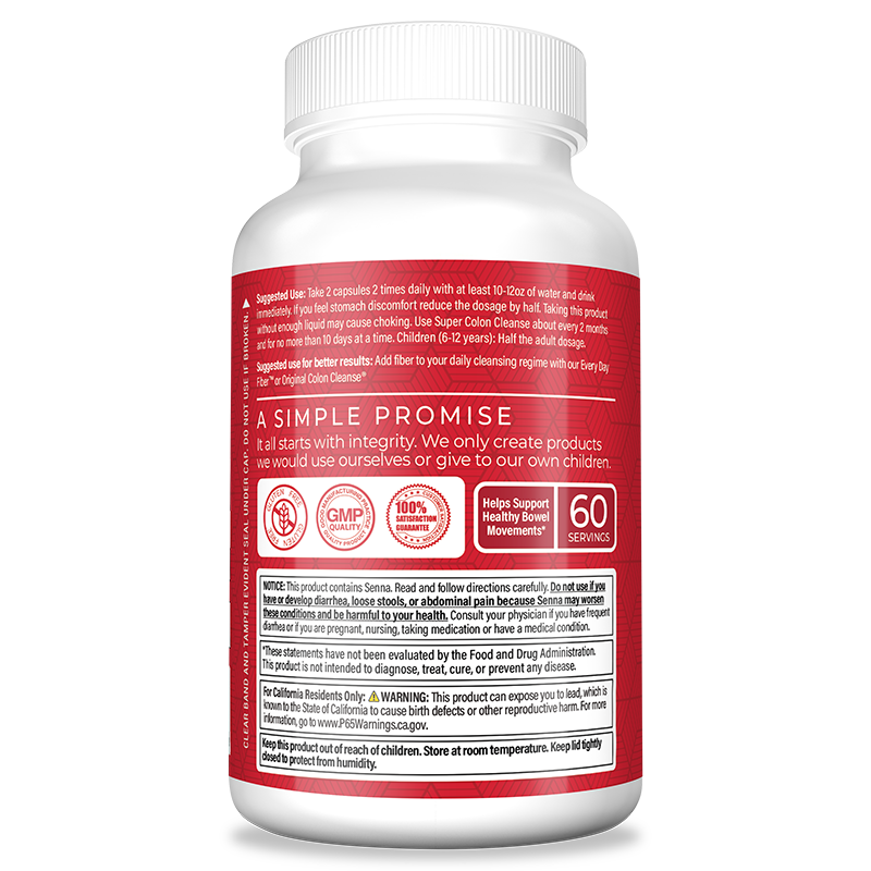 Super Colon Cleanse® 120 Capsules