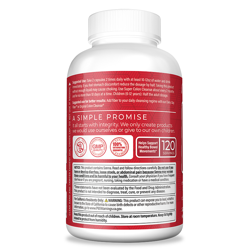 Super Colon Cleanse® 240 Capsules