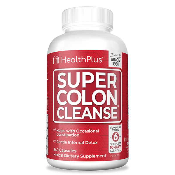 Super Colon Cleanse® 240 Capsules - Health Plus Inc