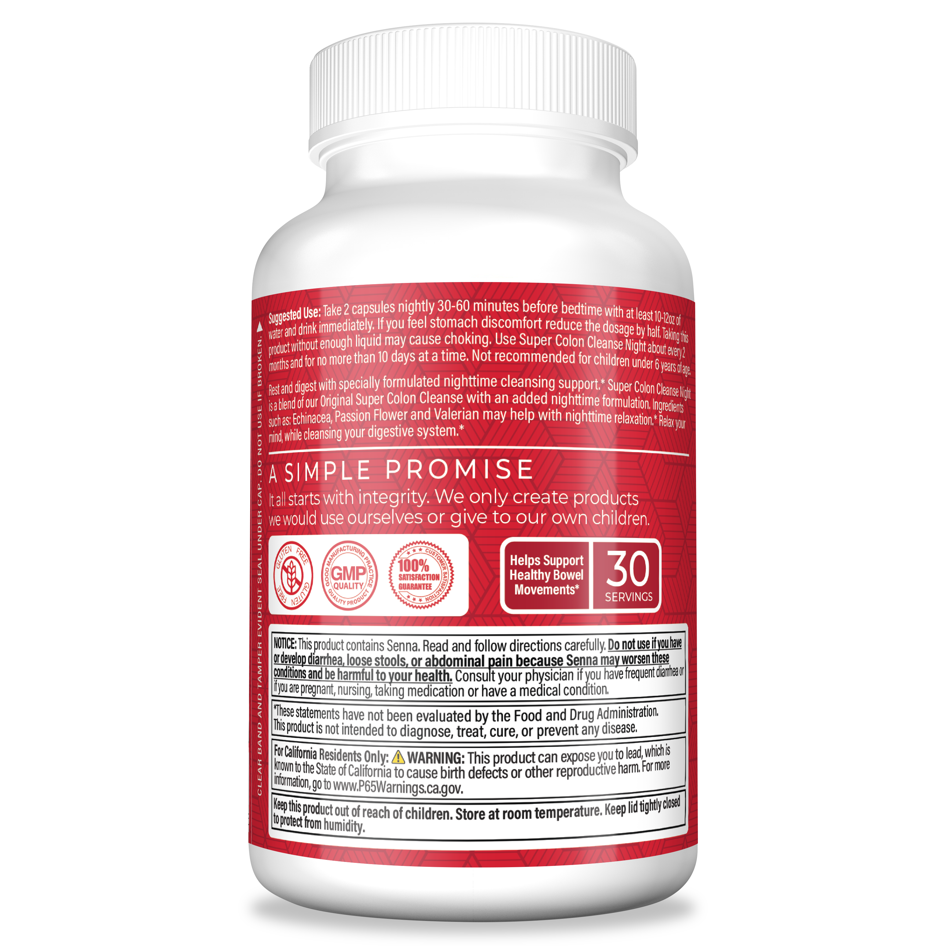 Super Colon Cleanse Night® 60 Capsules