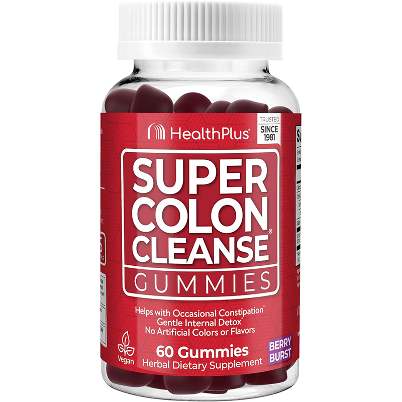 Super Colon Cleanse Gummies - 60 Gummies - Berry Burst