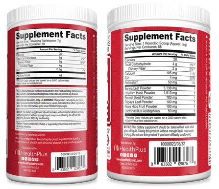 Health Plus Super Colon Cleanse (12 oz/45 Servings) & Colon