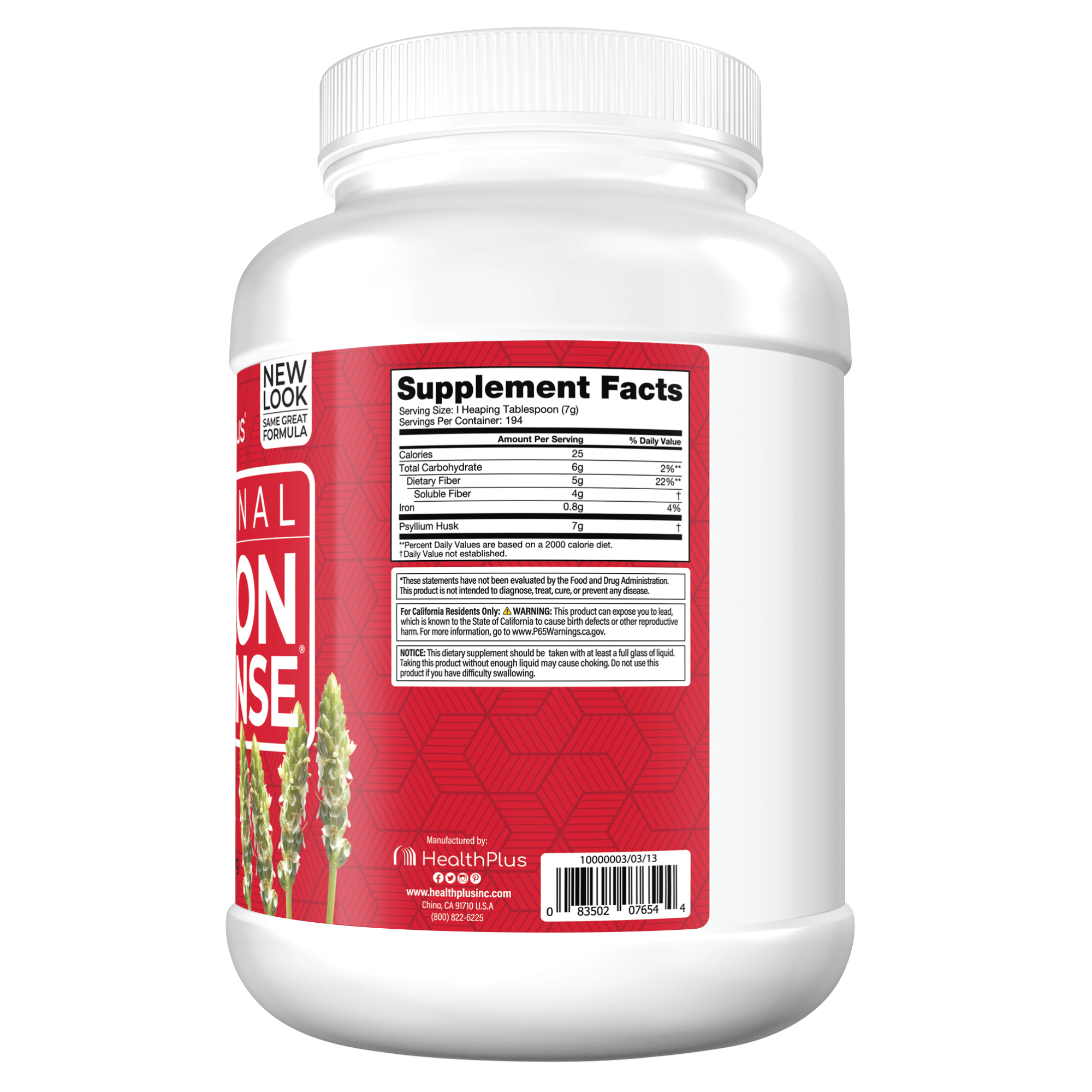 Original Colon Cleanse® 48 oz. Powder - Health Plus Inc