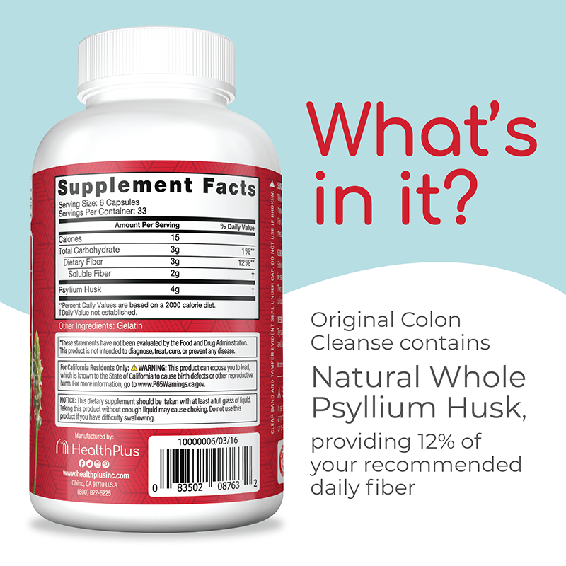 Colon Cleanse 200 Capsules