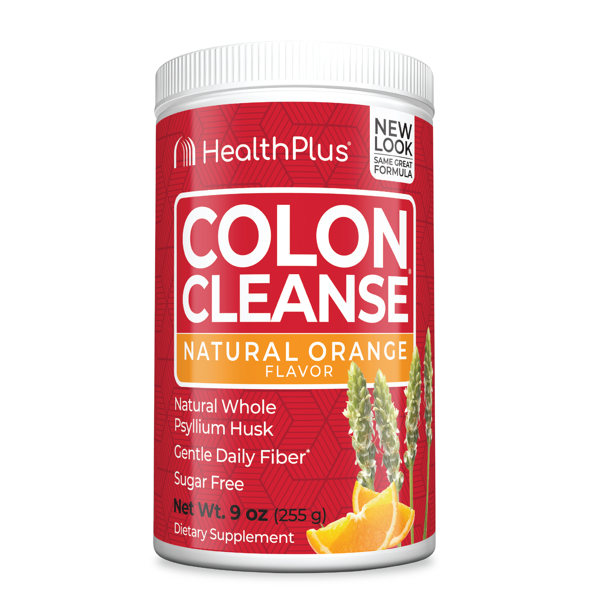 Colon Cleanse® Flavors Orange 9 oz. Powder - Health Plus - Health Plus Inc