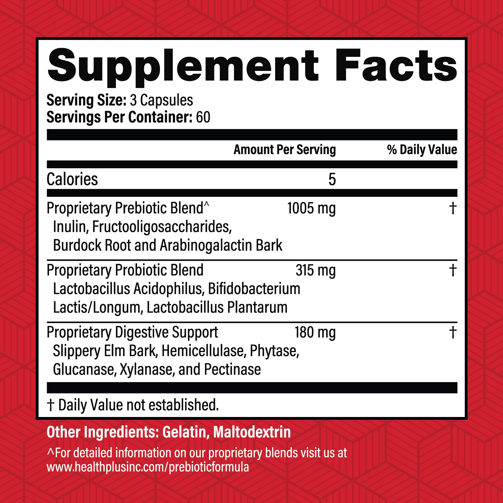 Prebiotic Formula™