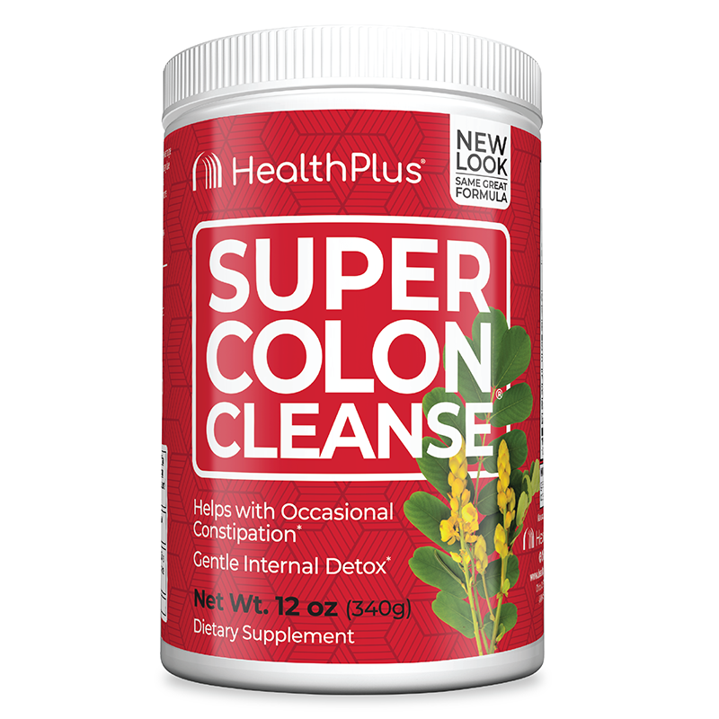 Health Plus Super Colon Cleanse Natural Detox Supplement - Health Plus Inc