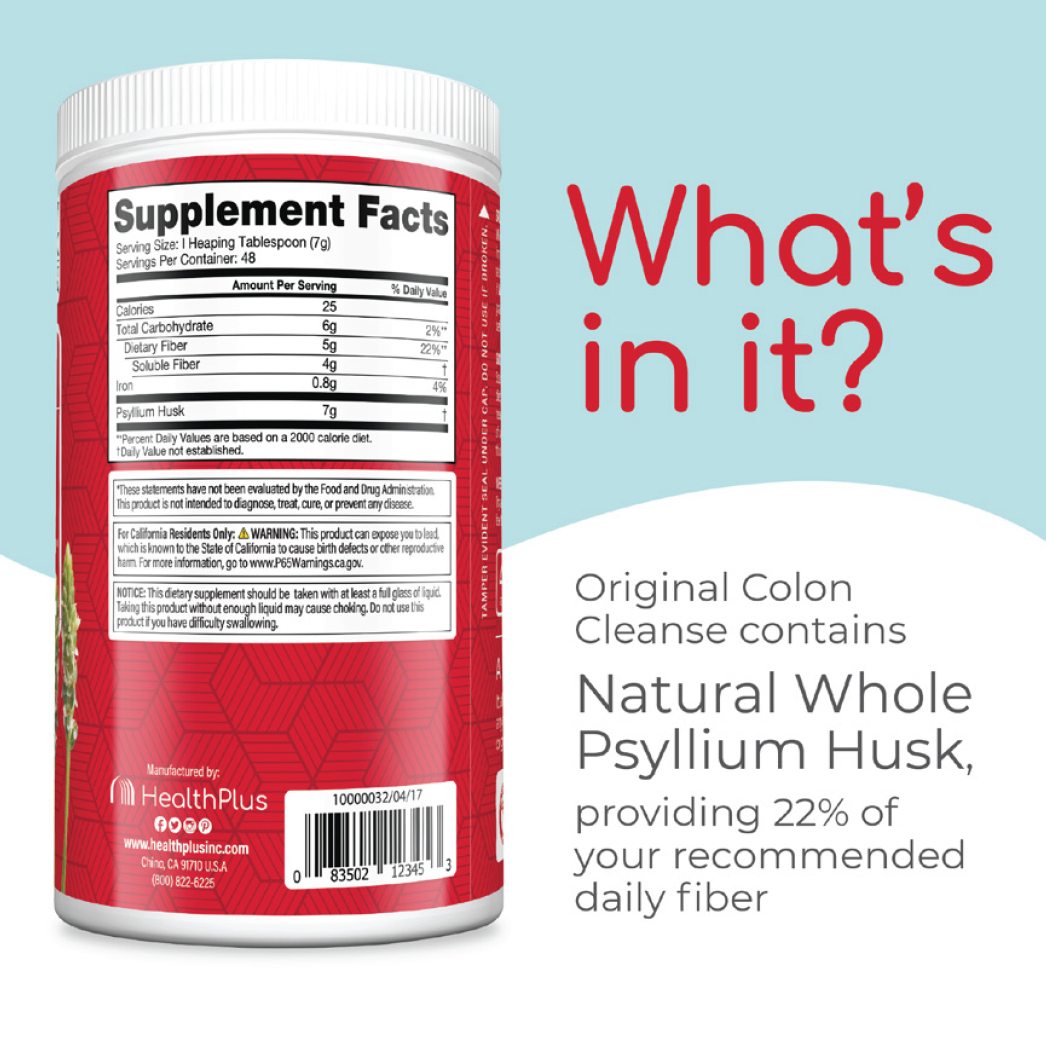 Original Colon Cleanse® 12 oz. Powder - Health Plus Inc