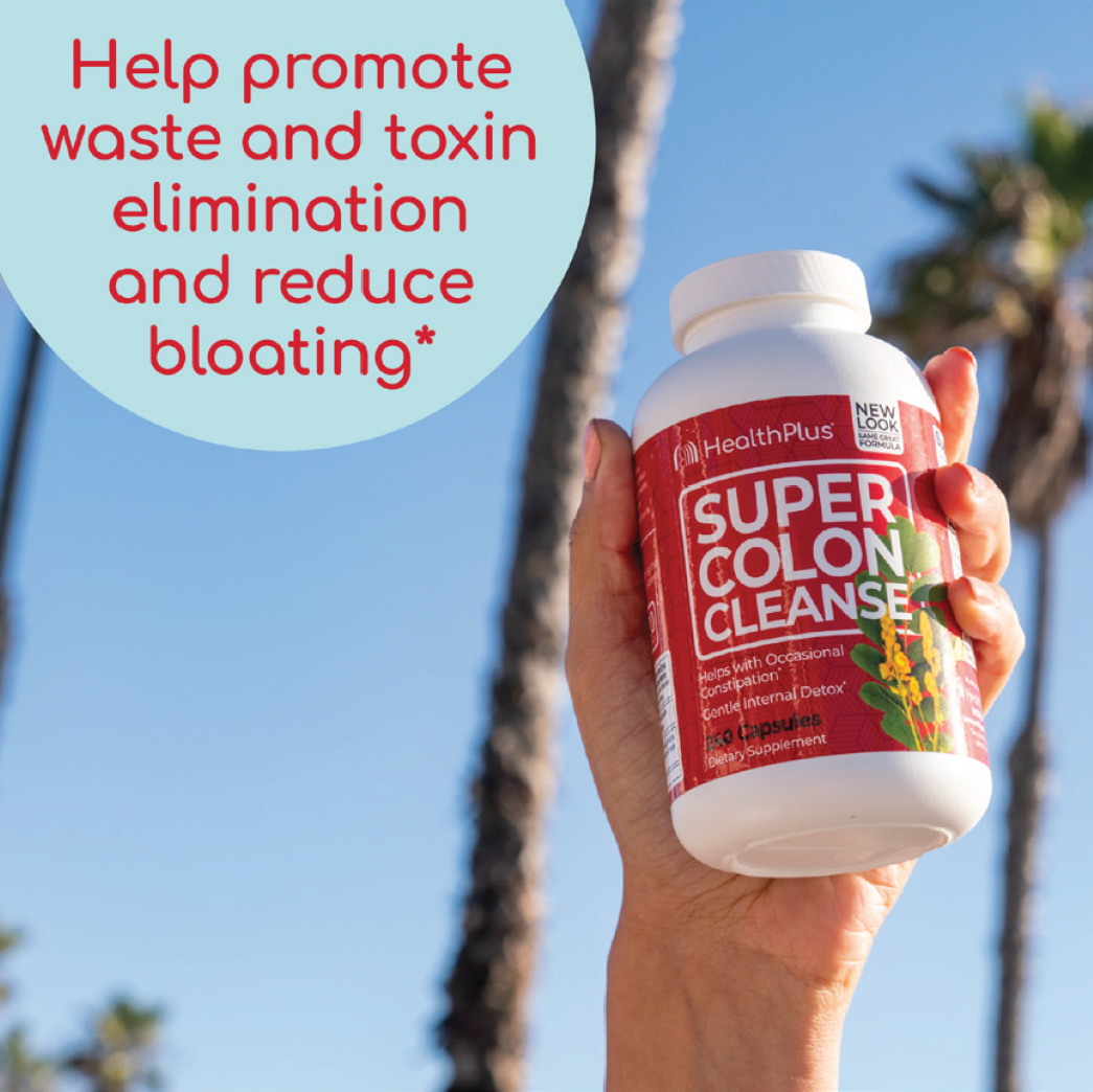 Colon Clean Powder Health Plus Super Colon Cleanse Natural Detox Supplement - Health Plus Inc